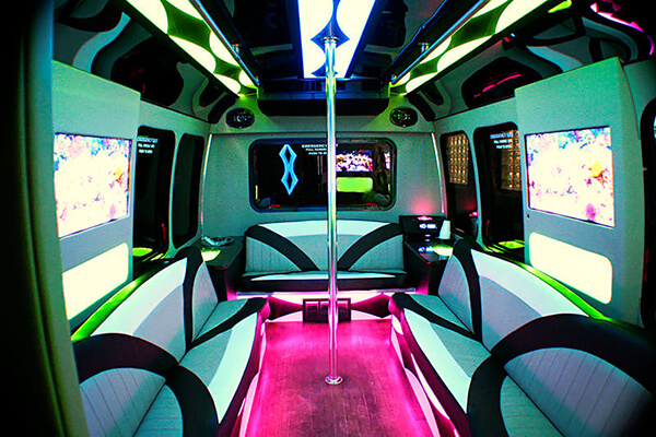 Charleston party bus service