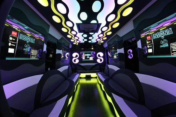 Charleston party bus services
