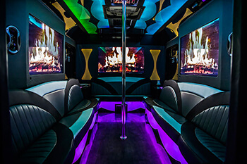 Party bus rental in Charleston